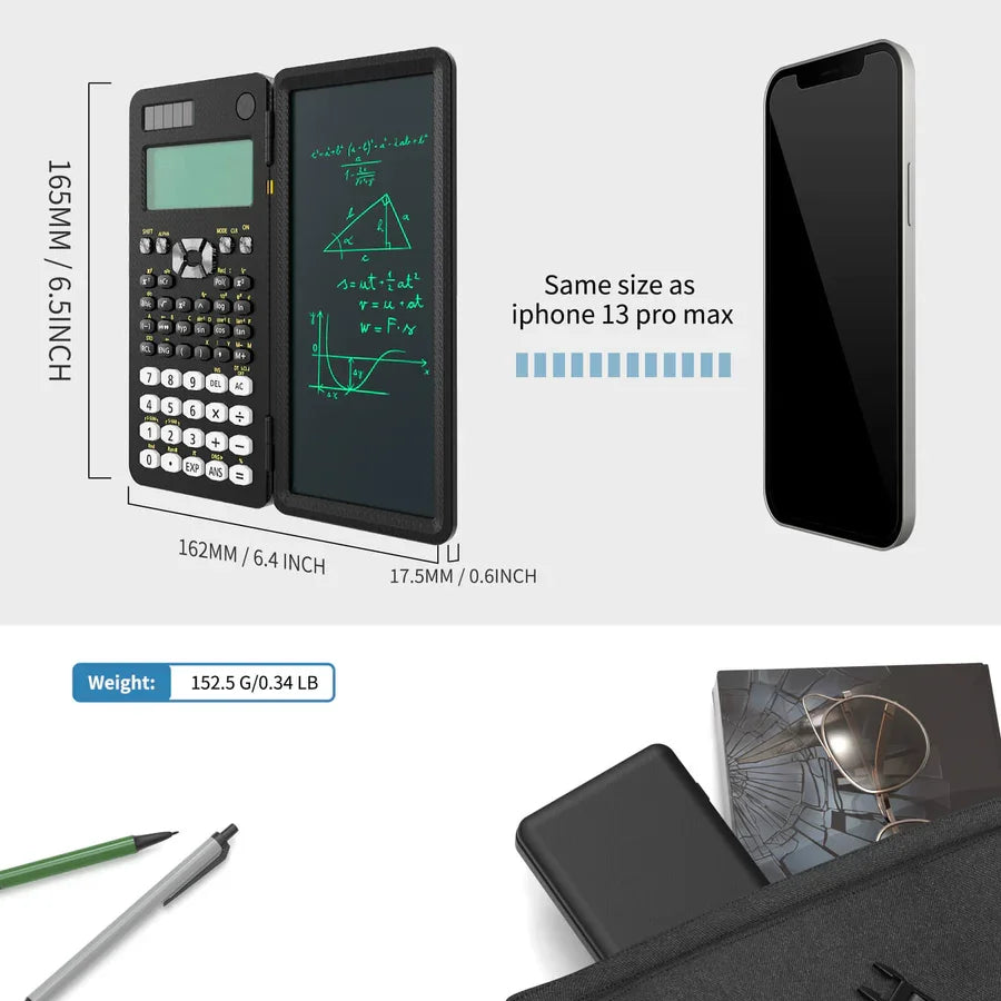 Calculator With Writing Tablet