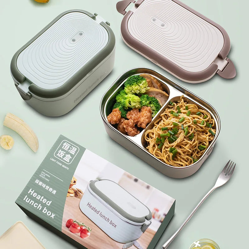 Stainless Steel Electric Lunch Box  220V