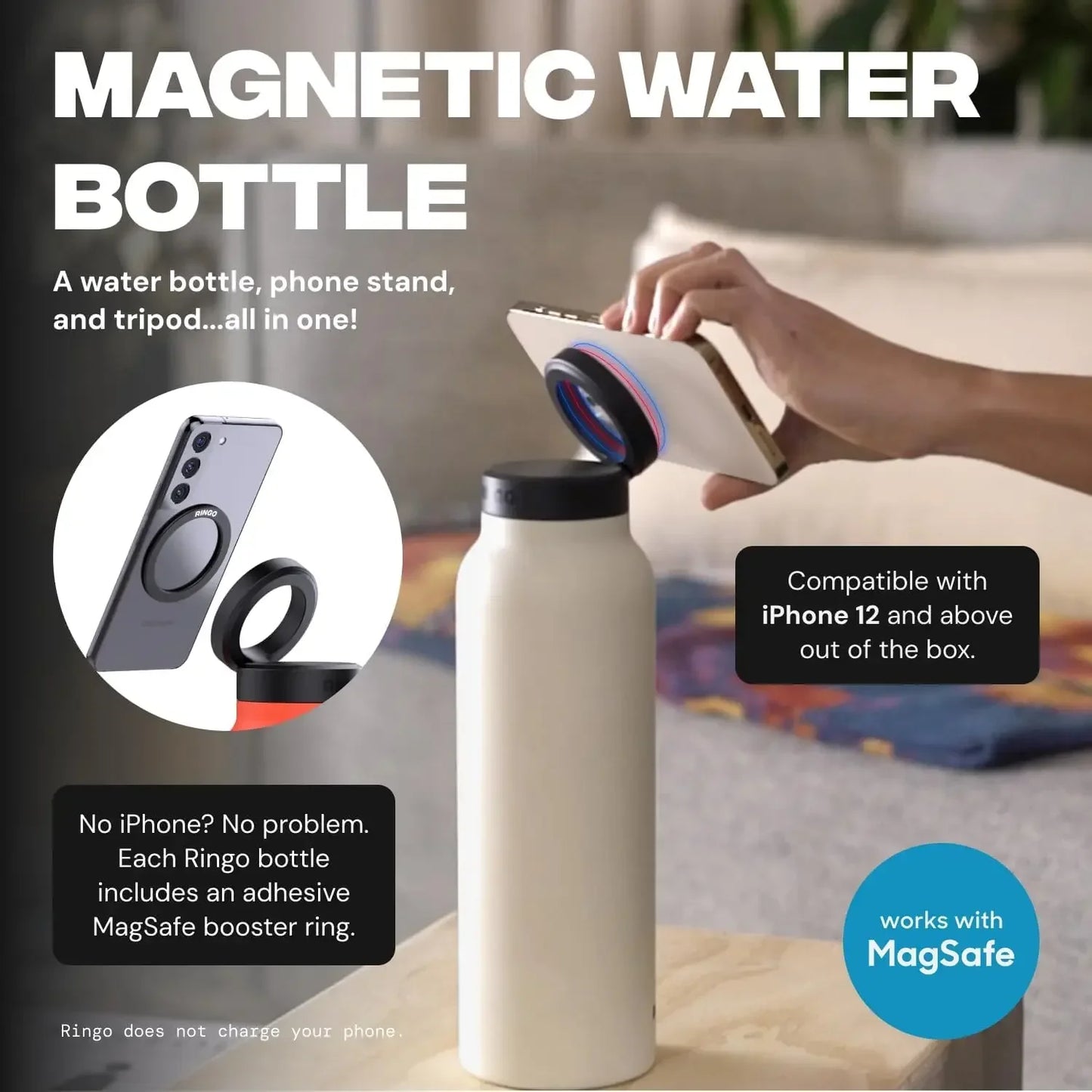 Magnetic Water Bottle