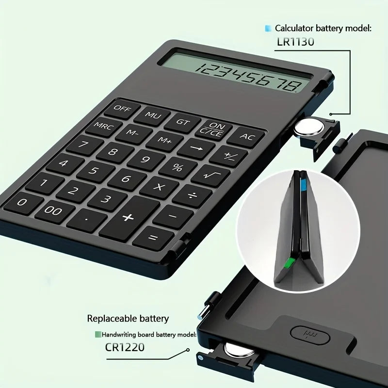 calculator with  LCD tablet