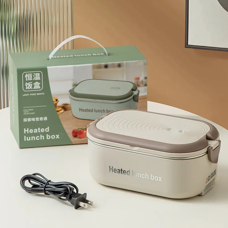 Stainless Steel Electric Lunch Box  220V