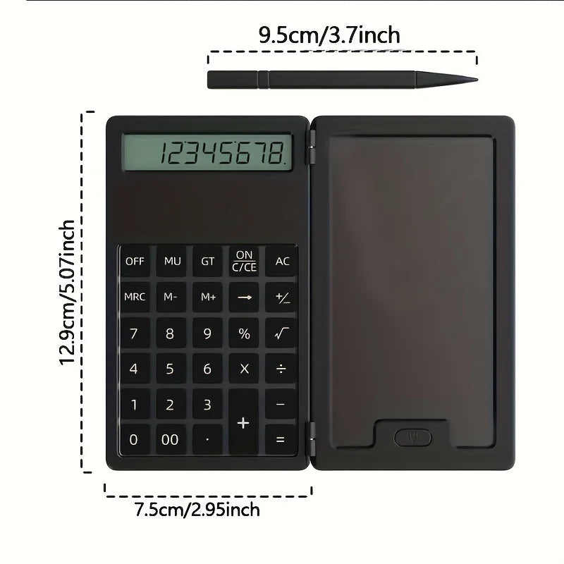 calculator with  LCD tablet