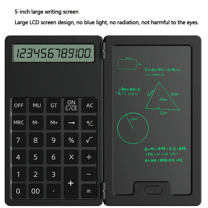 calculator with  LCD tablet