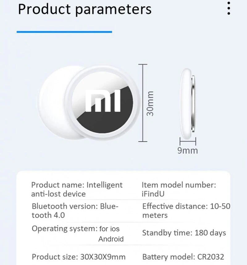 Xiaomi Smart  GPS Location Tracker